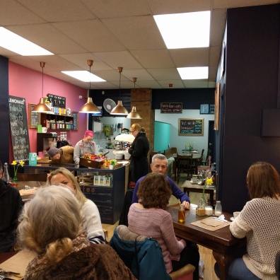 Guests at the Poetry Cafe
